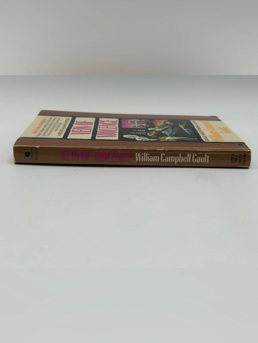 Vein of Violence by William Campbell Gault Paperback Book 1965 Edition